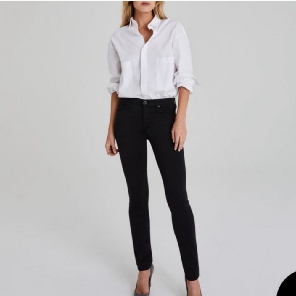 AG Adriano Goldschmeid The Prima Cigarette Leg Black size 31